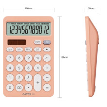 EATES Colorful Promotional and gift basic solar calculator lcd display 12'' digits